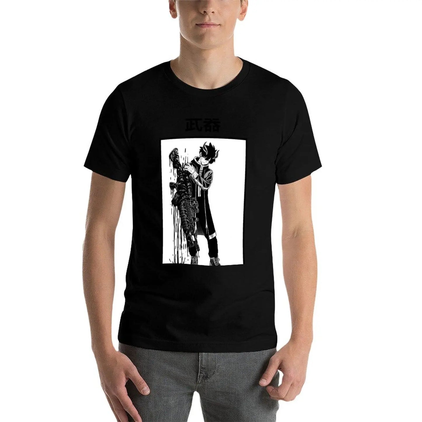 Tougen Anki Black T Shirt - Shiki Ichinose